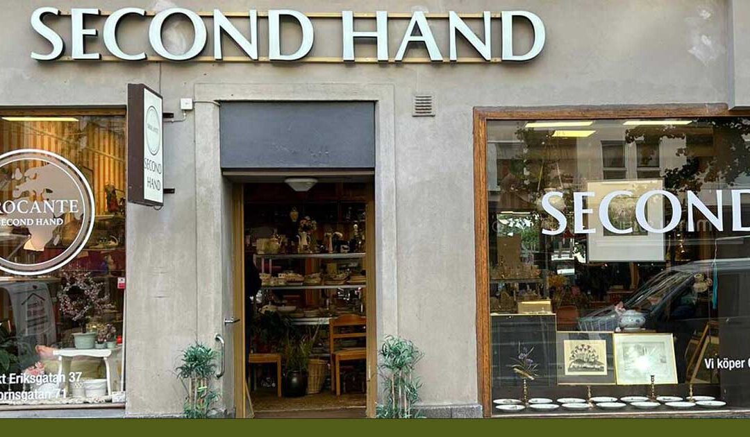 Upptäck fördelarna med att handla second hand