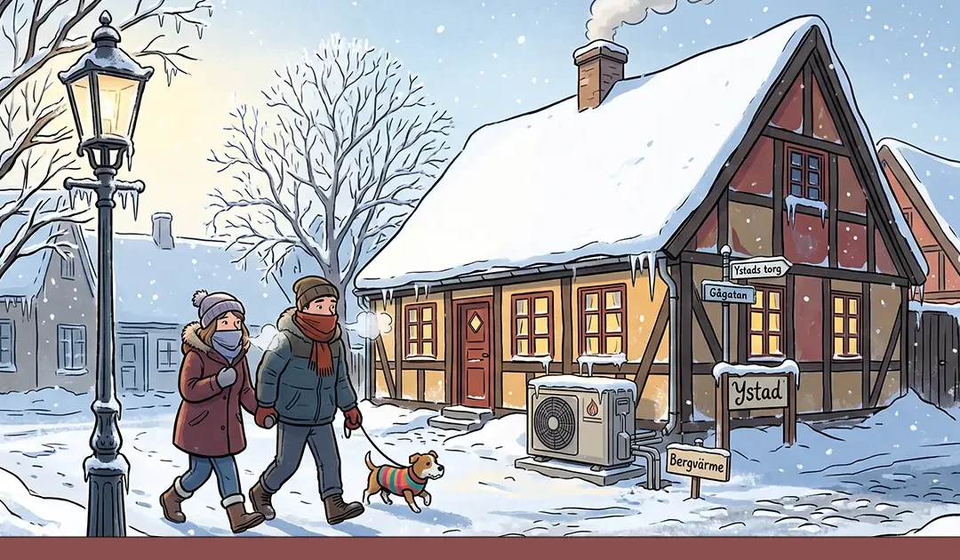 Kylan har kommit till Ystad, men är ditt hus redo för vintern?